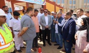 محافظ المنوفية يتفقد محطتي صرف صحي الغوري وطوخ طنبشا