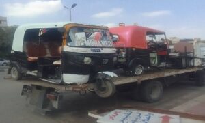 محافظة القاهرة تواصل شن حملاتها لمنع سير السكوتر والتوك توك بشوارع المحافظة