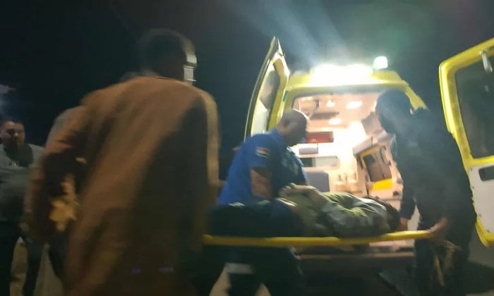 مصرع وإصابة 7 أشخاص في حادث تصادم تريلا وكارو بالقليوبية