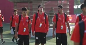 منتخب مصر للناشئين يصل ملعب مباراة فنزويلا فى كأس العالم.. صور