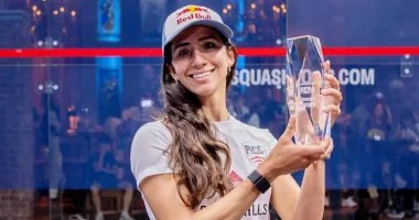 الأمومة تُبعد 3 نجمات عن لعب الاسكواش آخرهن نوران جوهر