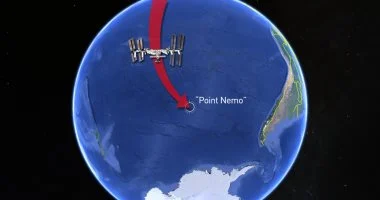 تعرف على نقطة نيمو.. مكان هبوط محطة الفضاء الدولية النهائى 2030