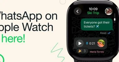 أخيرًا يمكنك التحدث.. واتساب يطلق دعم الرسائل الصوتية الكامل على ساعة آبل