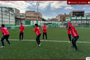 اتصالات دعم لبعثة ناشئي مصر قبل مواجهة تونس في بطولة شمال أفريقيا