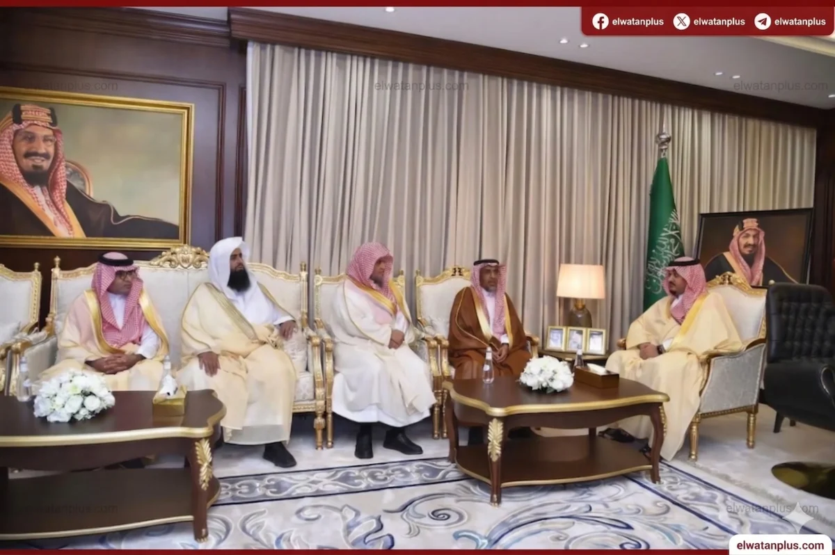 الأمير تركي بن هذلول يستقبل مسؤولي الجهات الرقابية والشرعية بنجران بمناسبة عيد الفطر