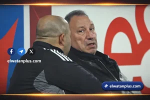 حضور محمود الخطيب مران الاهلي قبل مباراة المقاولون