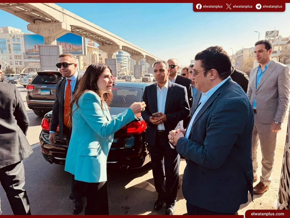 جولة مفاجئة لوزيرة الإسكان بمدينة 6 أكتوبر
