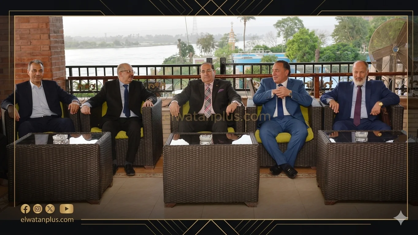 قضاة سوهاج يحتفلون بعيد الفطر بحضور وزير العدل