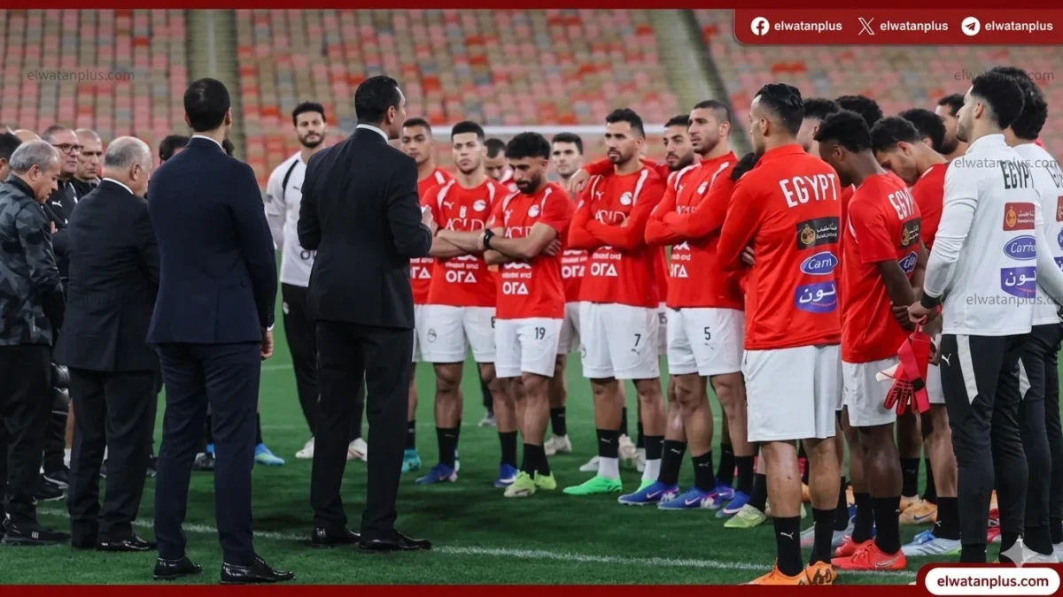 منتخب مصر يختتم استعداداته لمواجهة إسبانيا