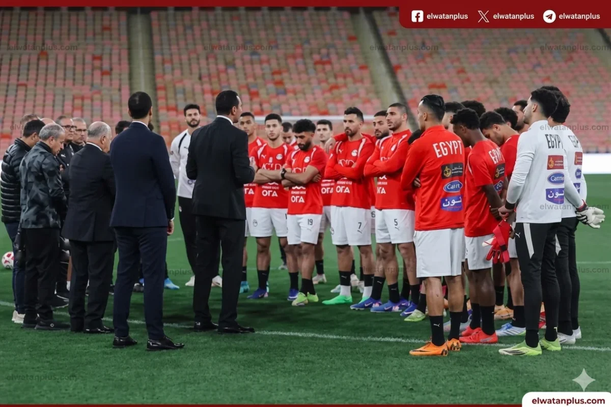 منتخب ناشئي مصر يختتم استعداداته لمواجهة المغرب بتصفيات أفريقيا