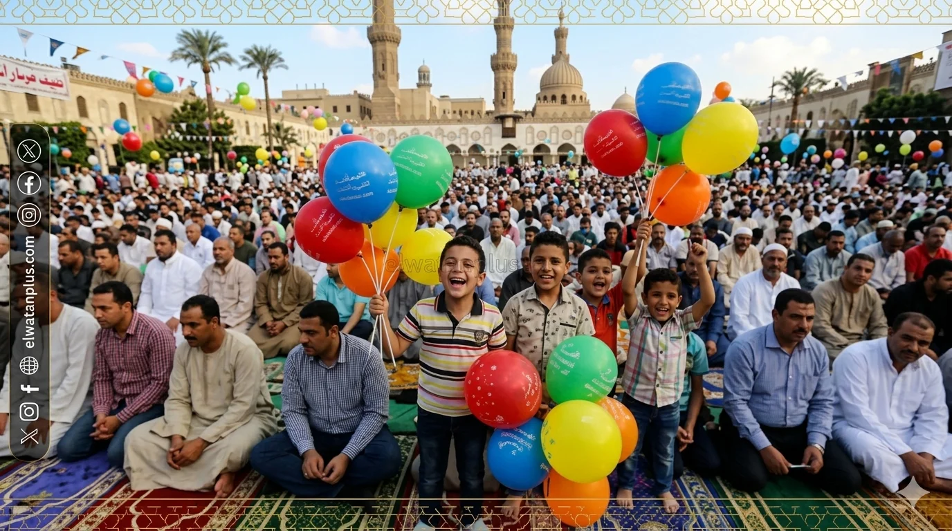 مواقيت صلاة عيد الفطر في مصر: من حلايب 6:03 إلى السلوم 6:48
