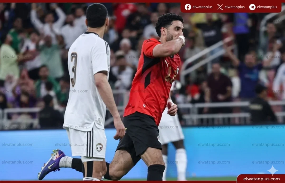 هدف صاروخي لمرموش يقود مصر لاكتساح السعودية برباعية وديًا