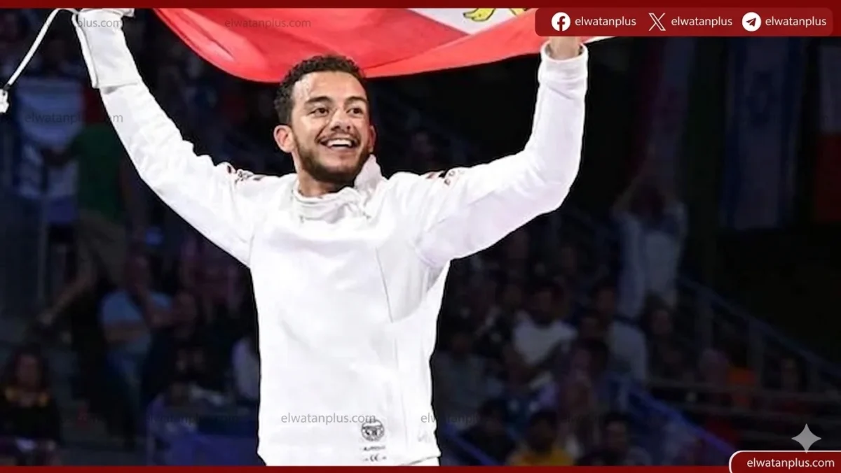 وزير الشباب يهنئ محمد السيد ببرونزية كأس العالم للسلاح في كازاخستان