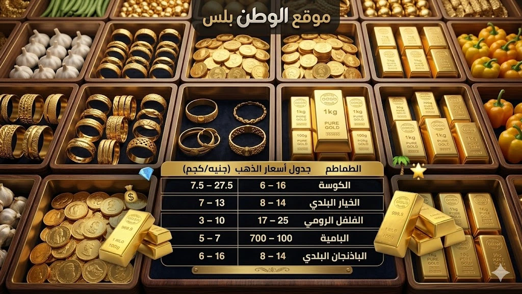 أسعار الخضراوات في سوق العبور اليوم
