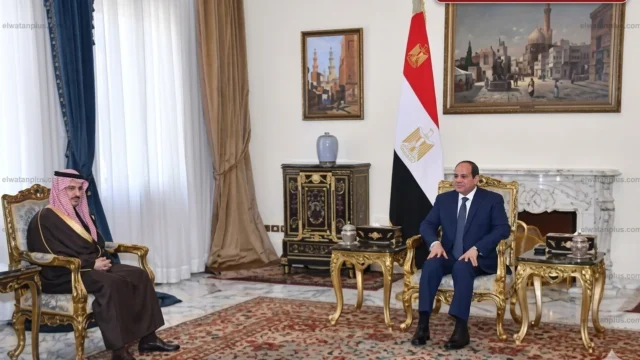 اجتماع الرئيس السيسي مع وزير الخارجية