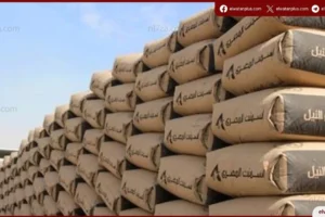 استقرار أسعار الأسمنت عند 4200 جنيه للطن