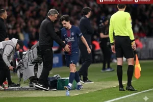 اصابة فيتينيا باريس سان جيرمان