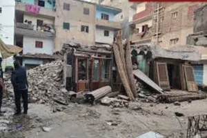 انهيار العقارات في مصر