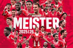 بايرن ميونخ بطل الدوري الالماني 2026