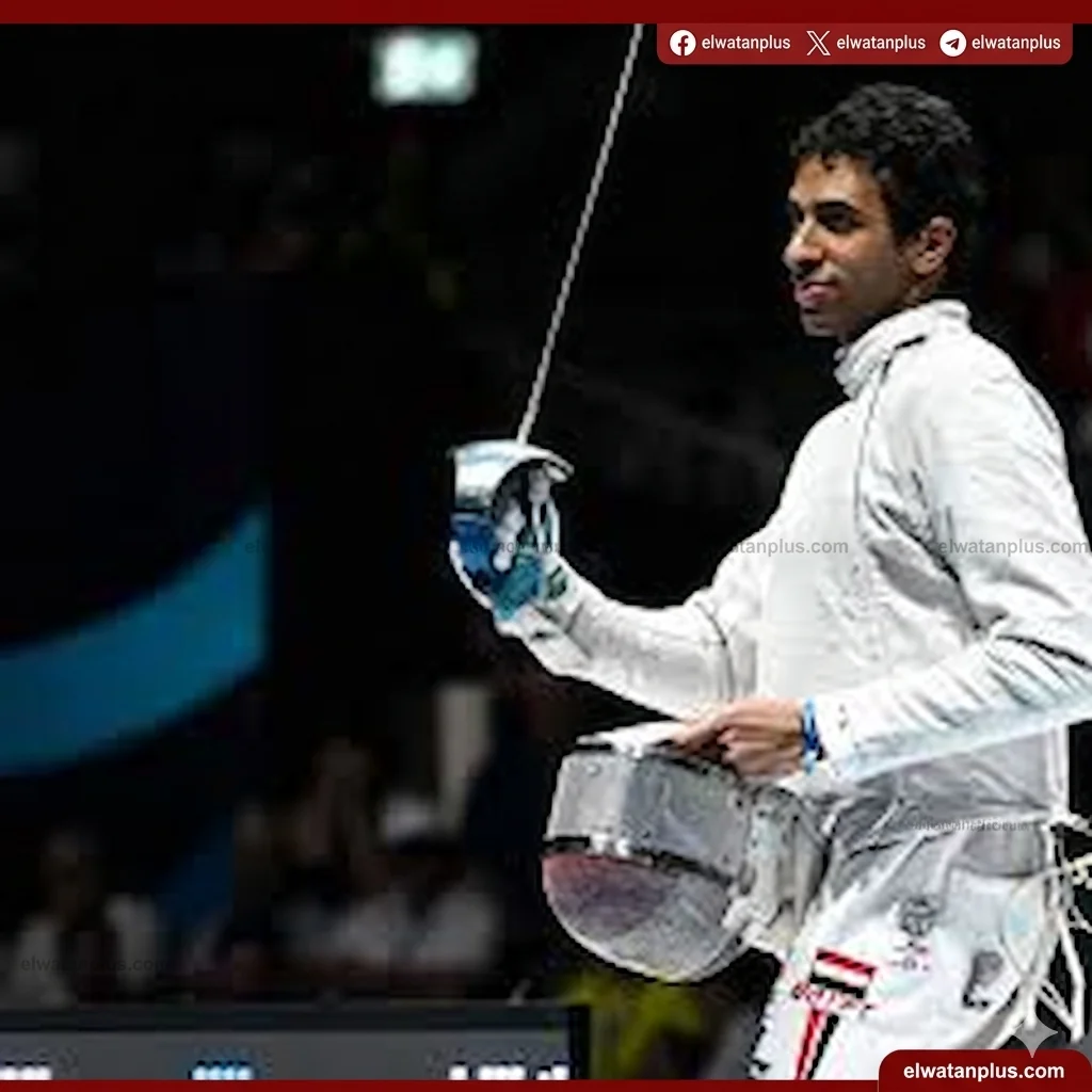 برونزية عالمية لأحمد هشام في سلاح السيف.. وتهنئة رسمية من وزير الرياضة