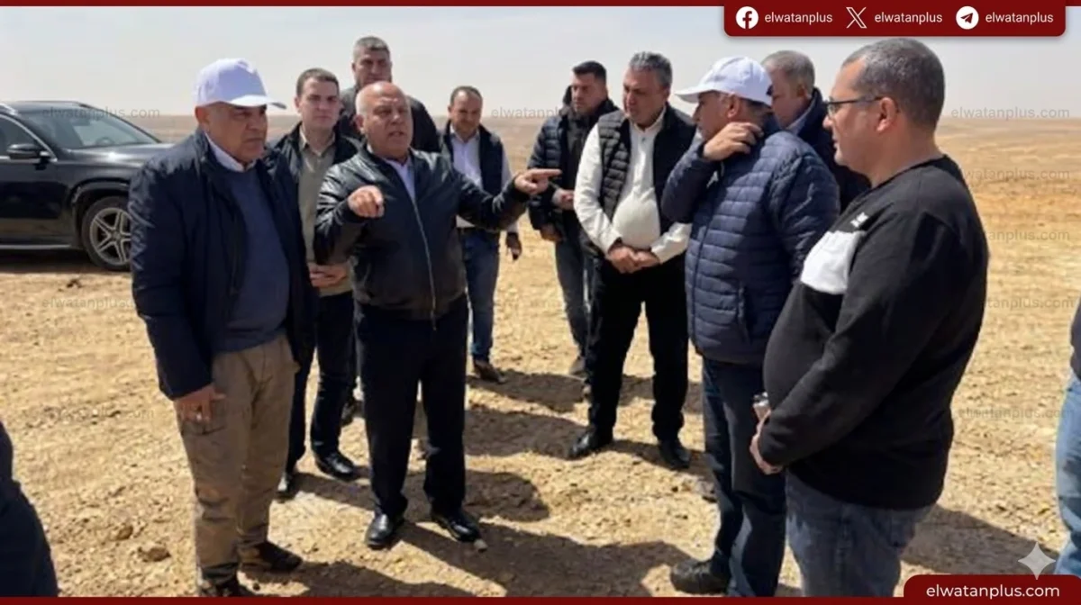 جولة حكومية بجبل الجلالة لبحث إقامة مشروعات طاقة الرياح