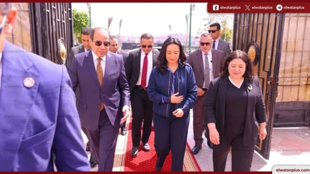 زيارة وزيرة التضامن الى المنيا