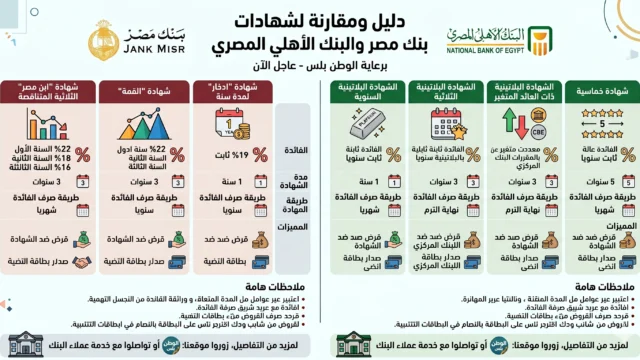 شهادات الادخار