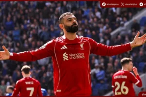 صلاح ضمن المرشحين لجائزة لاعب العام في إنجلترا