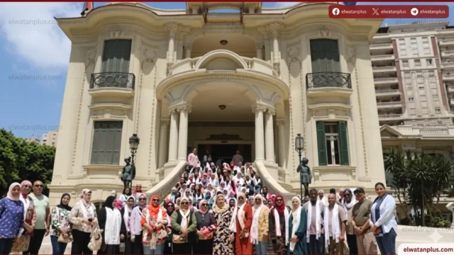 عمارة متحف المجوهرات الملكية في الاسكندرية