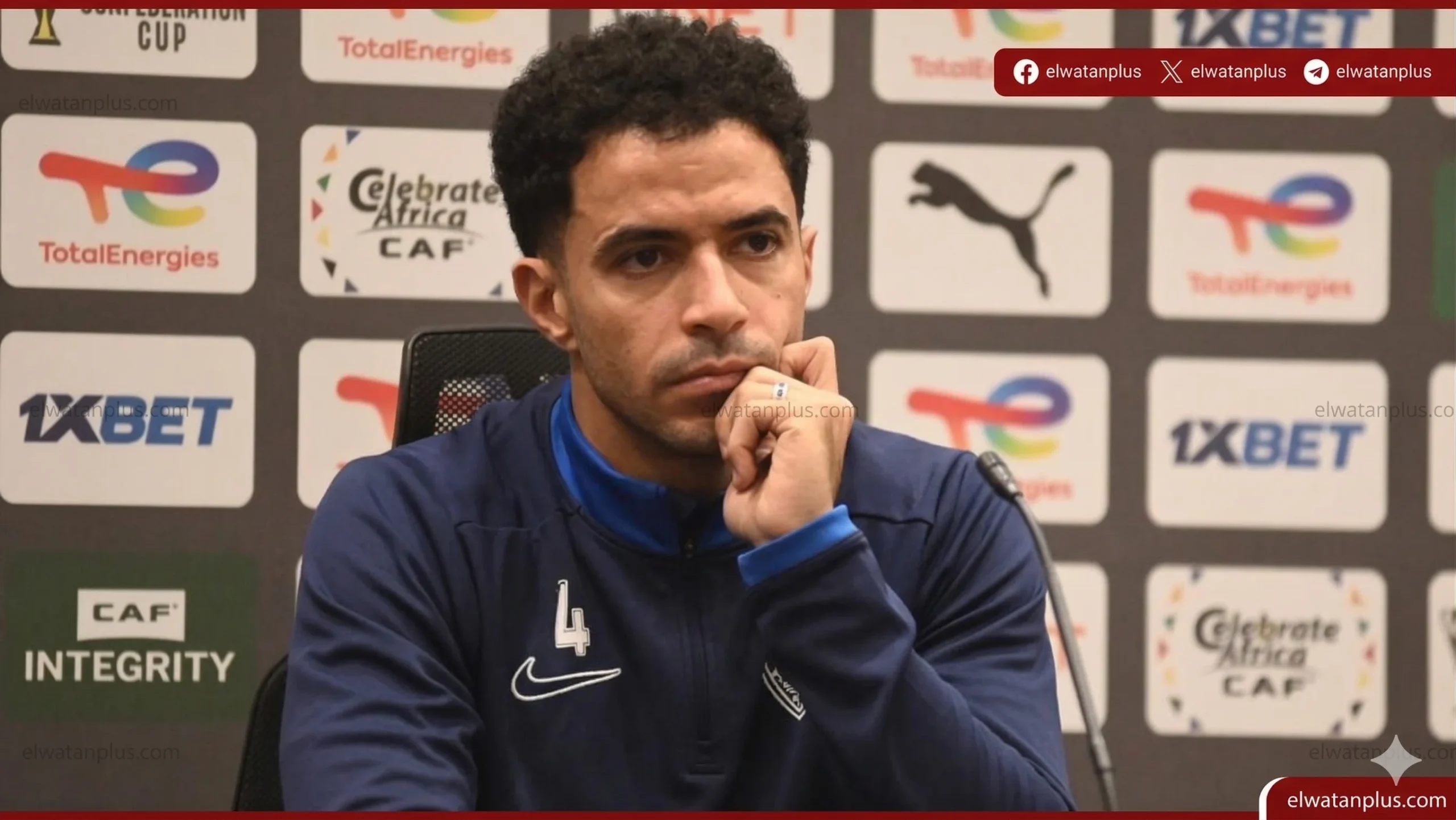 عمر جابر: نسعى لنتيجة إيجابية أمام بلوزداد