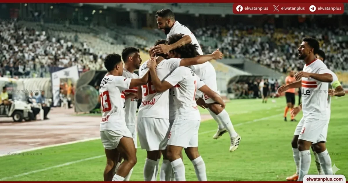 فوز الزمالك على المصري 4 1 الدوري المصري