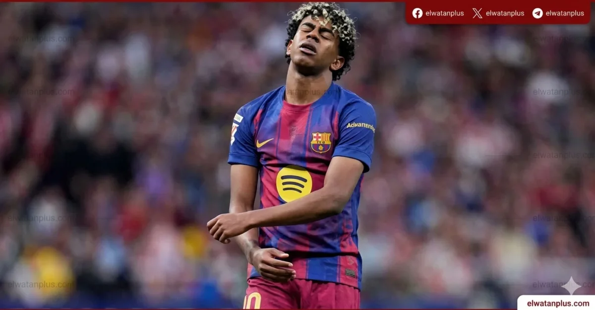 لامين يامال غضب برشلونة