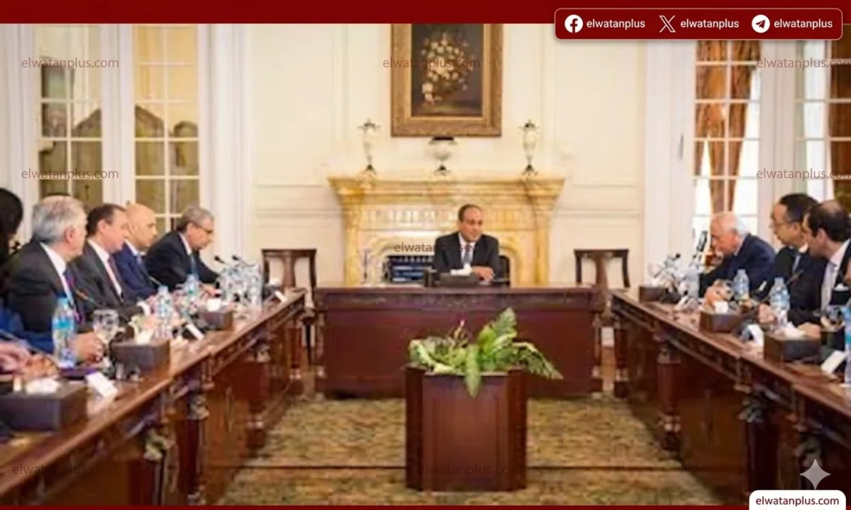 لقاء وزير الخارجية مع غرفة التجارة الامريكية