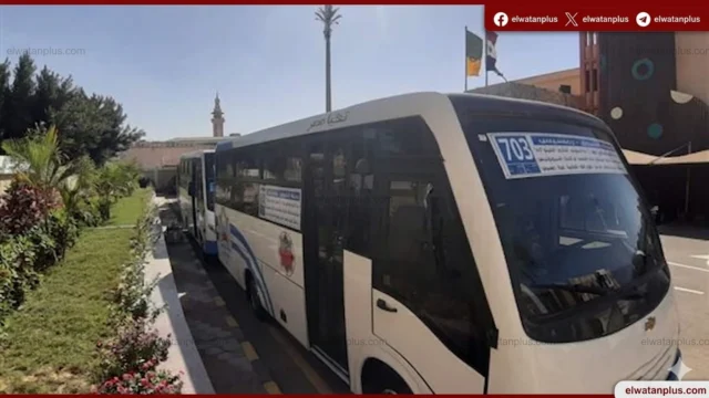 مدينة الشروق منظومة المواصلات الداخلية