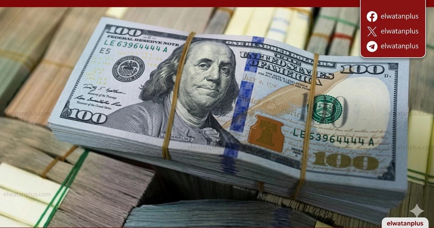 ارتفاع سعر الدولار امام الجنيه في ختام تعاملات الاثنين