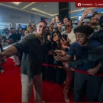 محمد رمضان وأسرة فيلم «أسد» يحتفلون بالعرض الخاص الأول في الرياض وسط حضور جماهيري كبير