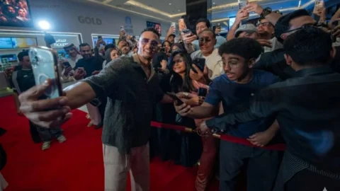 العرض الخاص فيلم اسد الرياض محمد رمضان