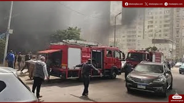 حريق الجيزة