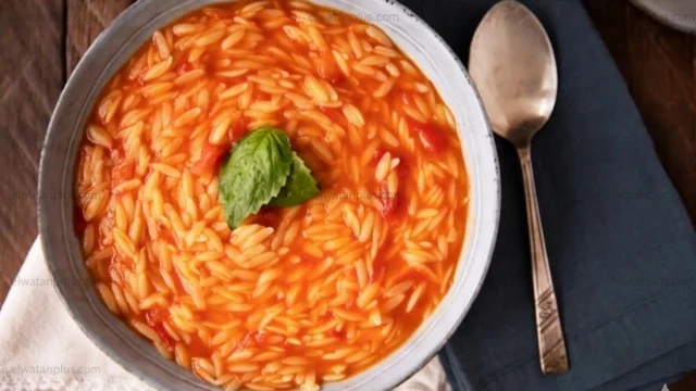 طريقة عمل شوربة الخضار بلسان العصفور