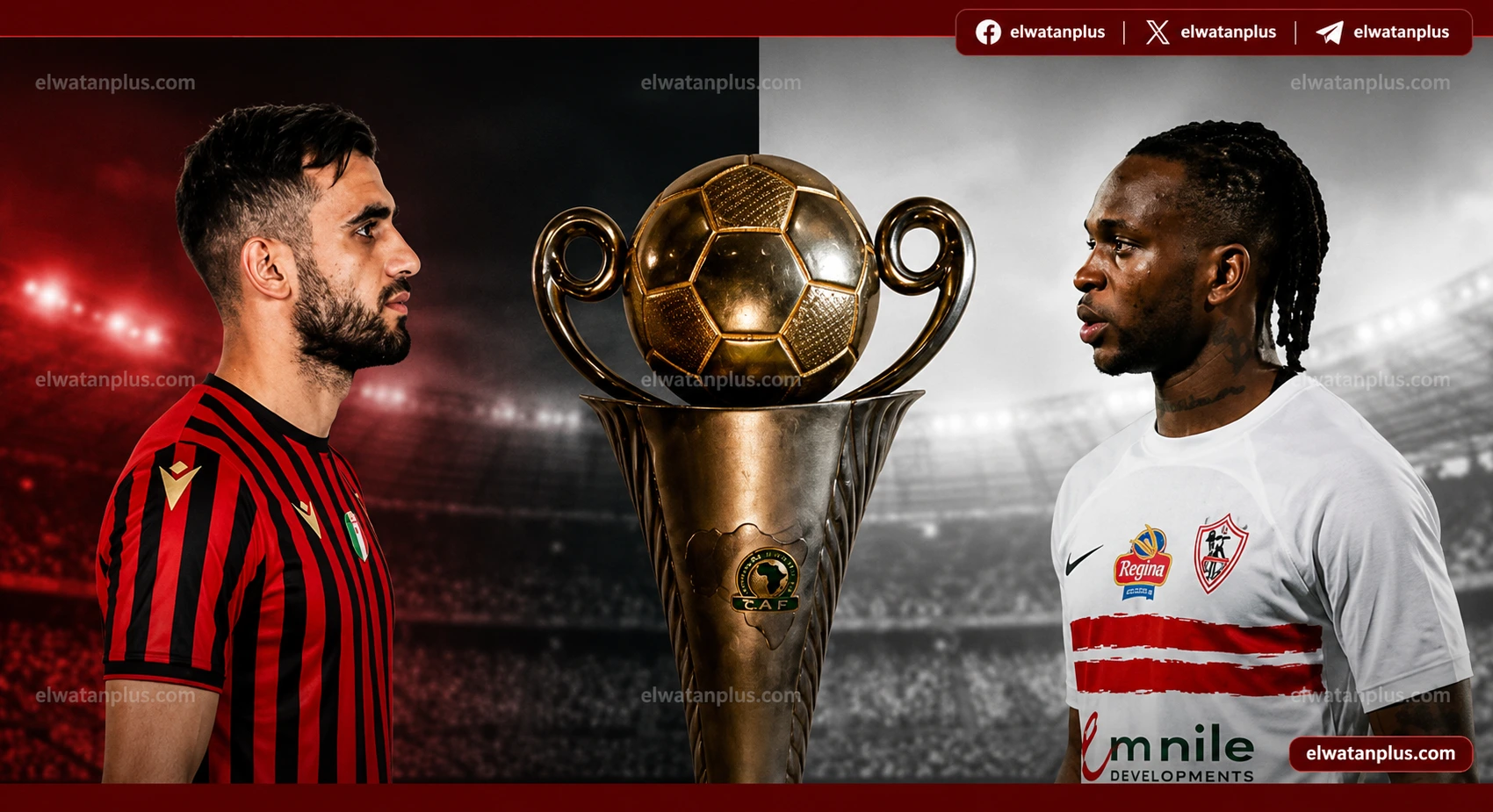 مباراة الزمالك واتحاد العاصمة