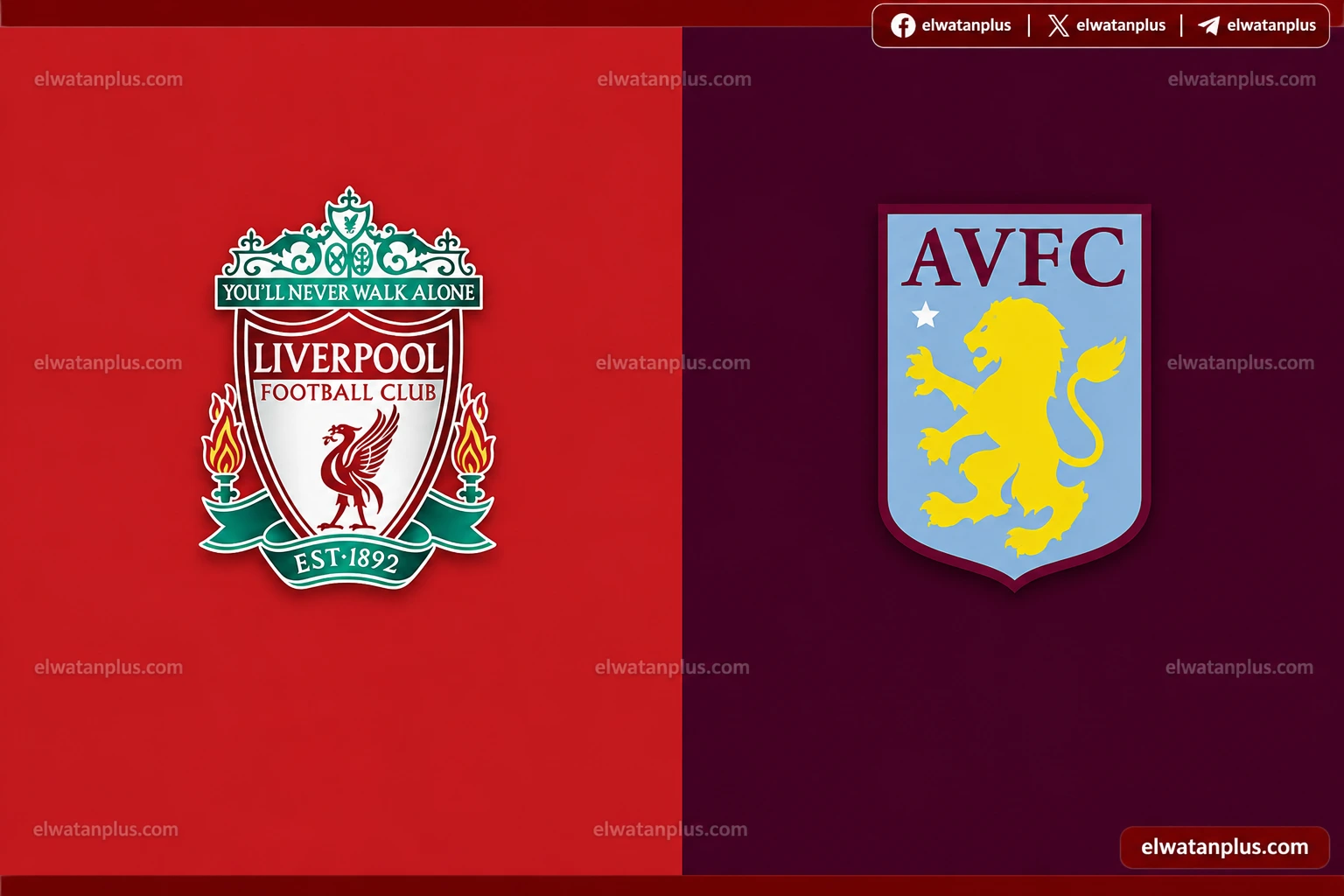 مباراة ليفربول واستون فيلا