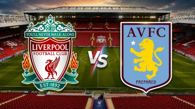 مباراة ليفربول واستون فيلا