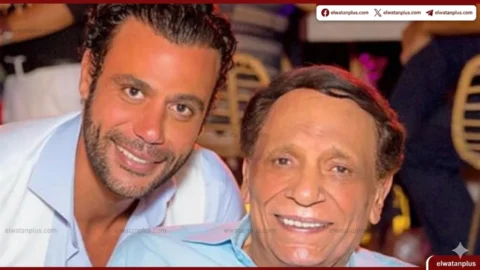 محمد إمام يحتفل بعيد ميلاد والده الزعيم عادل إمام في فيديو بالذكاء الاصطناعي