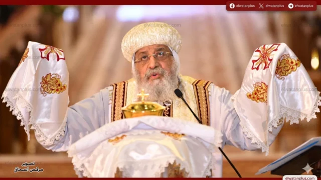 البابا تواضروس يصلي القداس الإلهي في بازيليكا سان ماركو بڤينيسيا