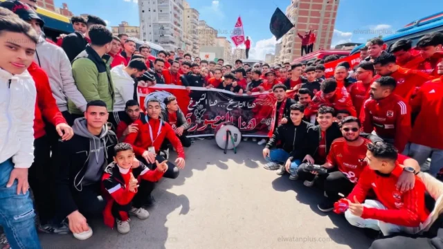 جماهير الأهلي والزمالك تزحف لاستاد القاهرة قبل القمة 132