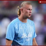 هالاند يشيد بصلاح ويؤكد احتفاظه بقميصه في منزله