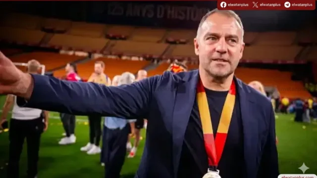 هانز فليك برشلونة عقد حتى 2028