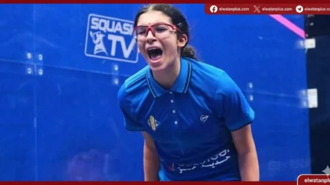 وزير الرياضة يهنئ امينة عرفي ومصطفى عسل بعد التتويج ببطولتي العالم للاسكواش